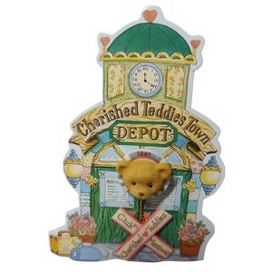 Vintage Enesco Brooch Pin Cherished‎ Teddies Club Membear CRT279 1996 Hillman